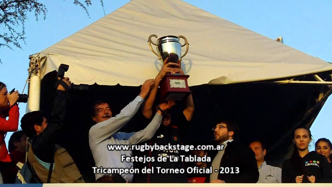 Rugby Backstage HD / Festejos de La Tablada / Tricampeón del Torneo Oficial / 2013