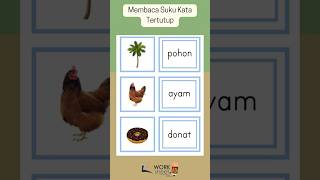 Membaca Suku Kata Tertutup - Seri Biru Montessori Membaca Suku Kata Tertutup - Seri Biru Montessori
