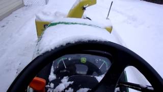 John Deere X728 overview and test drive!
