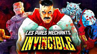 LES MÉCHANTS les PLUS DANGEREUX D'INVINCIBLE !