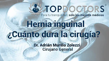 ¿Cuántas horas dura una operación de hernia?