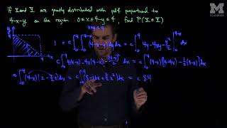 Jointly Distributed Random Variables: Example 2
