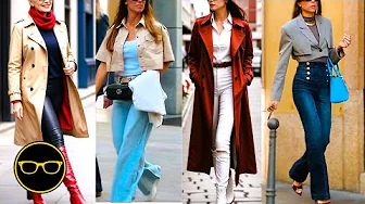 Italian Street Style: How to Style TRENCH COAT and  Hottest CROP TOP Trends of October Fall Fashion 