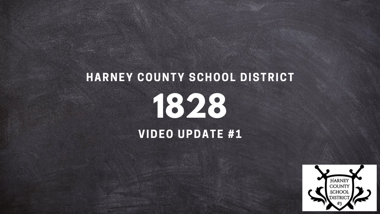 Harney County School District Burns High School Video Update 1