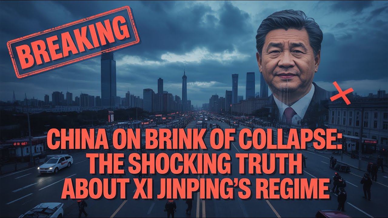 CHINA ON BRINK OF COLLAPSE The Shocking Truth About Xi Jinping's Regime ...