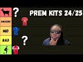 AMERICAN FAN RANKS 24/25 PREMIER LEAGUE KITS! ONLY ONE GOAT | PREMIER LEAGUE TIER LIST RATINGS