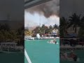 incendio playa isla mujeres