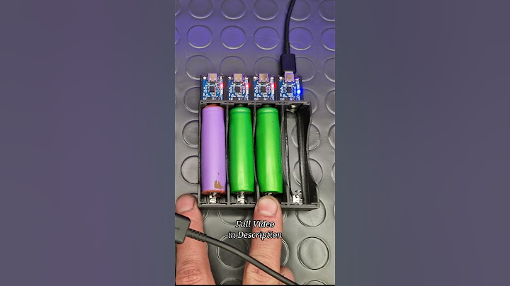 DIY 18650 Liion Battery Charger using TP4056
