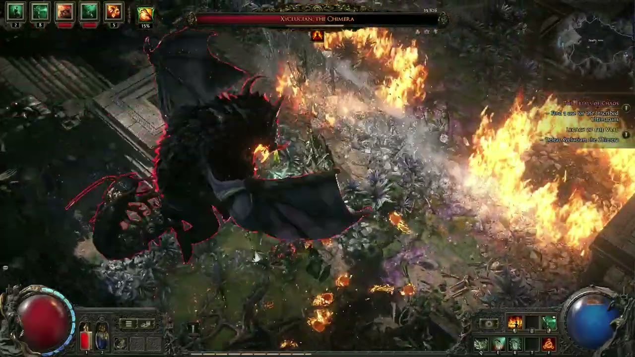 SOLO BOSS FAST KILL XYCLUCIAN1 CHIMERA Path of Exile 2 with INFERNALIST