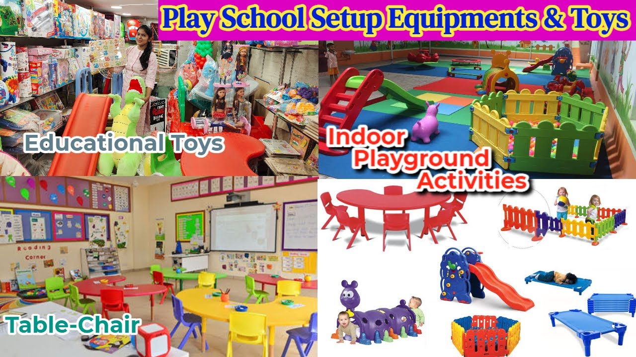 Kids Play School Items Market - Jhandewalan, Delhi ( All Kids Play items Available)