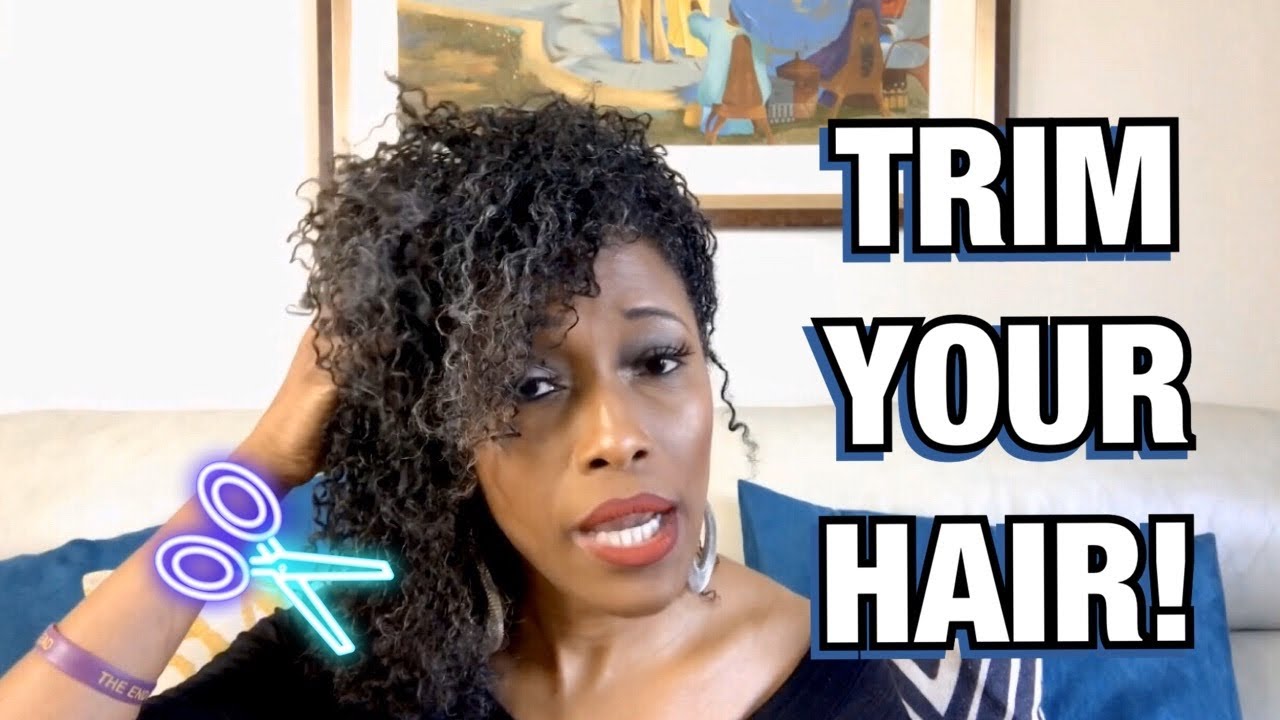 HOW OFTEN TO TRIM NATURAL HAIR - YouTube