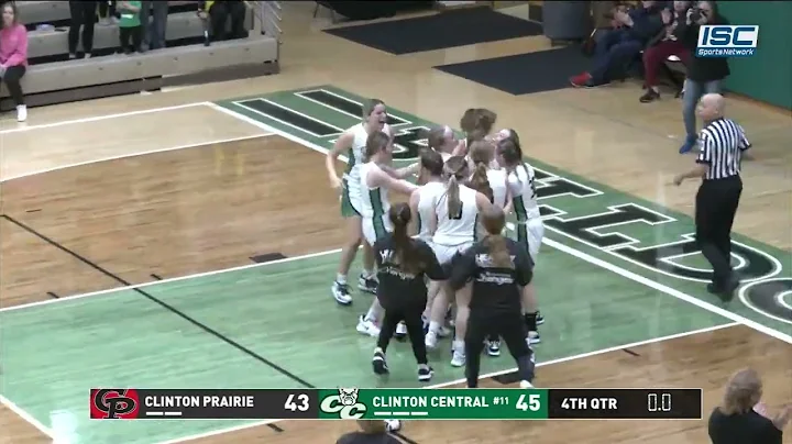 Carly Davison and Clinton Central Girls Hoops beat...