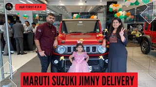 MARUTI SUZUKI JIMNY | Taking Delivery of Our First 4X4 | First in India