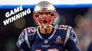 Tom Brady Game Winning Drives | Compilation