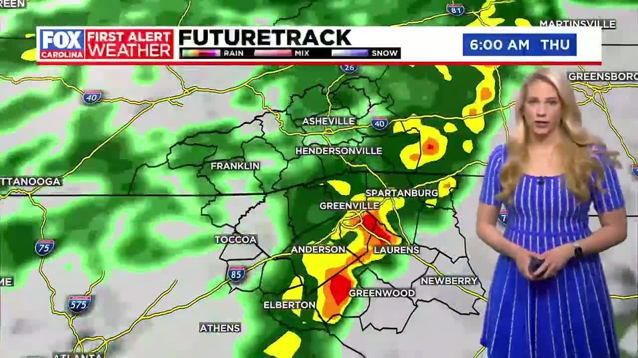 First Alert Weather Days Thursday and Saturday for heavy rain - YouTube