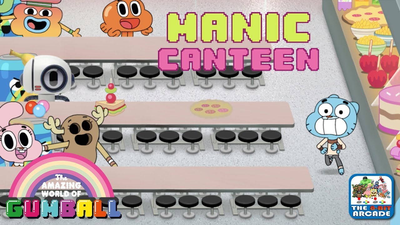 Manic Canteen, The Amazing World of Gumball Games