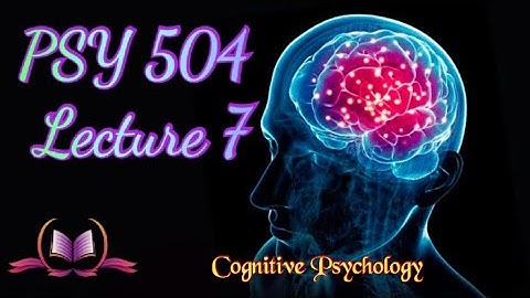 PSY 504 || Lecture 7 || Attention ||Cognitive Psychology || Short Lectures || VU Lectures