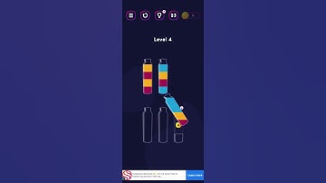 Get color - Water sort puzzle level 1-4. #getcolor