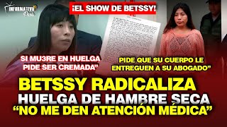 Download Lagu Betsy Chavez asks to be cremated if she dies on hunger strike MP3 Download Lagu Betsy Chavez asks to be cremated if she dies on hunger strike MP3