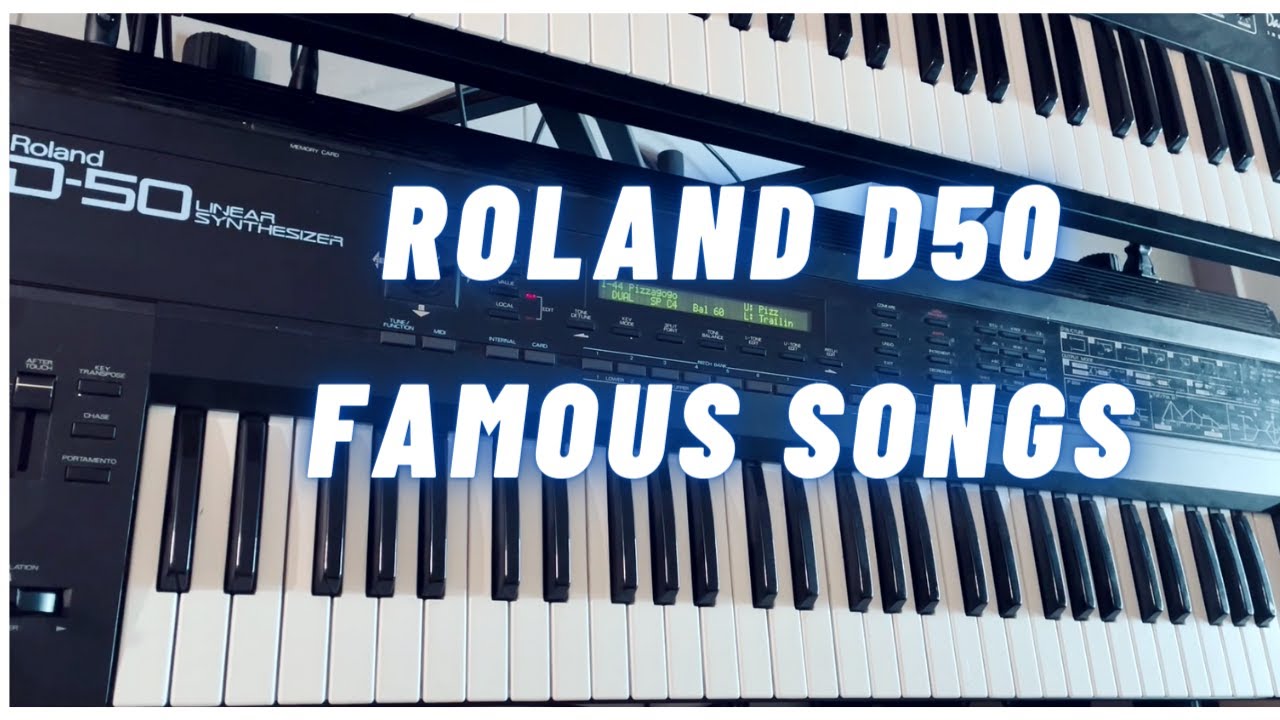 Roland D50 famous songs and sounds - YouTube