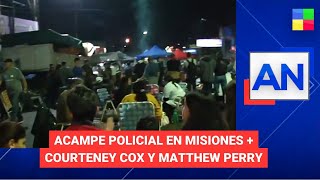 Acampe policial en Misiones + Courteney Cox #AméricaNoticias | Programa completo (21/05/2024)