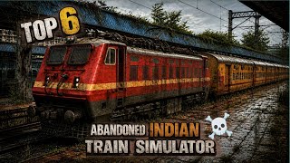 TOP 6 ABANDONED INDIAN TRAIN SIMULATOR🤬 | REMOVE FROM PLAY STORE❌ | DEAD GAME☠️ | ISHU K TECH screenshot 4