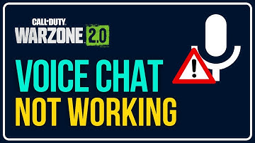 Fix Game Voice Chat & Mic Not Working In Warzone 2.0 [Easy Methods]