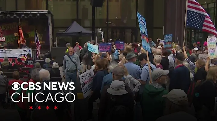 "Good Trouble Lives On" rally held in Daley Plaza