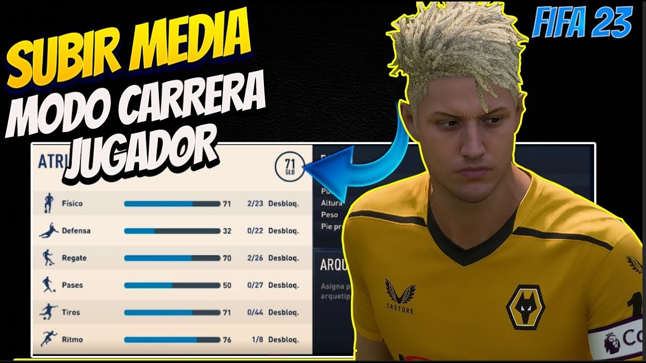 Como SUBIR tu MEDIA en FIFA 23 MODO CARRERA JUGADOR
