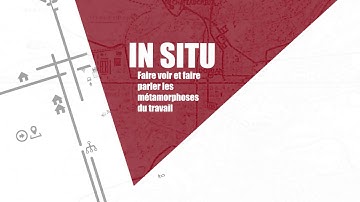In Situ - Faire voir et faire parler les métamorphoses du travail
