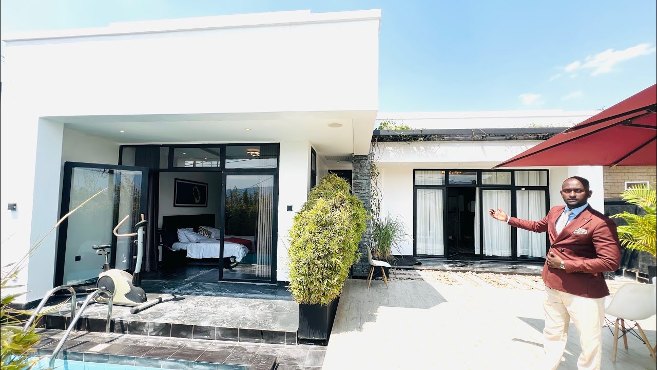 INZU IFITE PISCINE YUBATSE GISIRIMU PE IGURISHWA 300M // MODERN HOUSE FOR SALE IN KIGALI-RWAMDA
