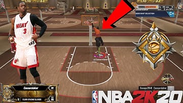 MY LEGEND FLOOR-SPACING SLASHER W/ 100+ BADGES TO DOMINATE THE 1v1 COURT in NBA 2K20! BEST BUILD!