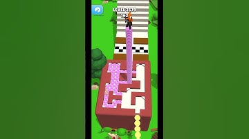 Gameplay top mobile games Relaxing n satisfying game iOS/ANDROID Stacky Dash  #shorts Level 2579