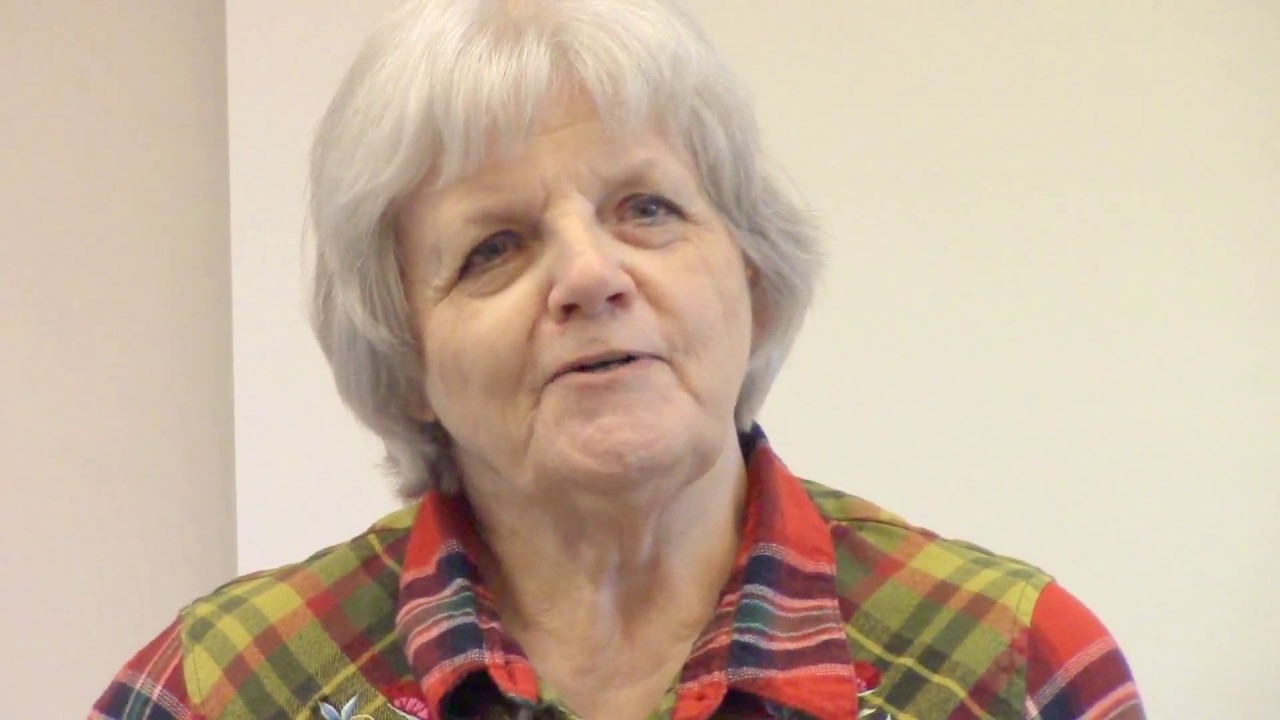 Merrilee Hagen speaks in 2015 about acquisition of Log House Museum