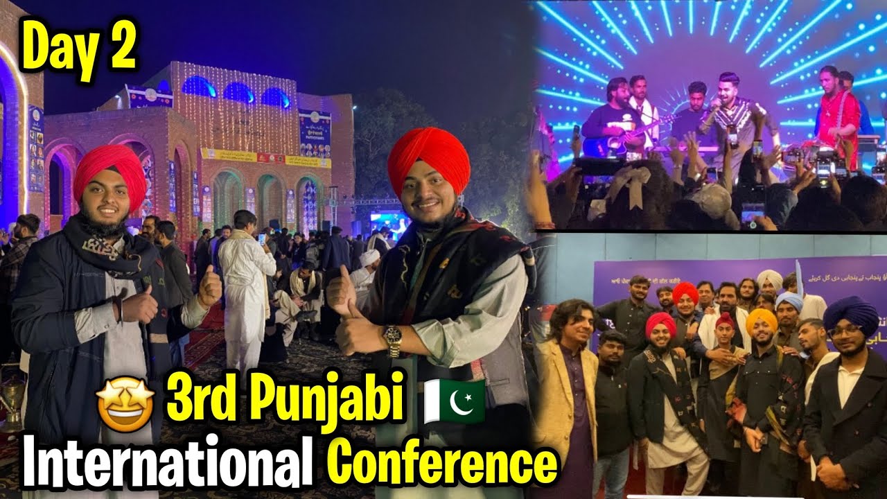 Punjabi International Conference Lahore🇵🇰🥳– Music, Masti & Culture ❤️"