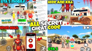 Gta 5 😍+ Iron Man🤖 + Toy Car All Secret Cheat Code 🤯Indian Bikes Driving 3d NewUpdate Live #trending Update