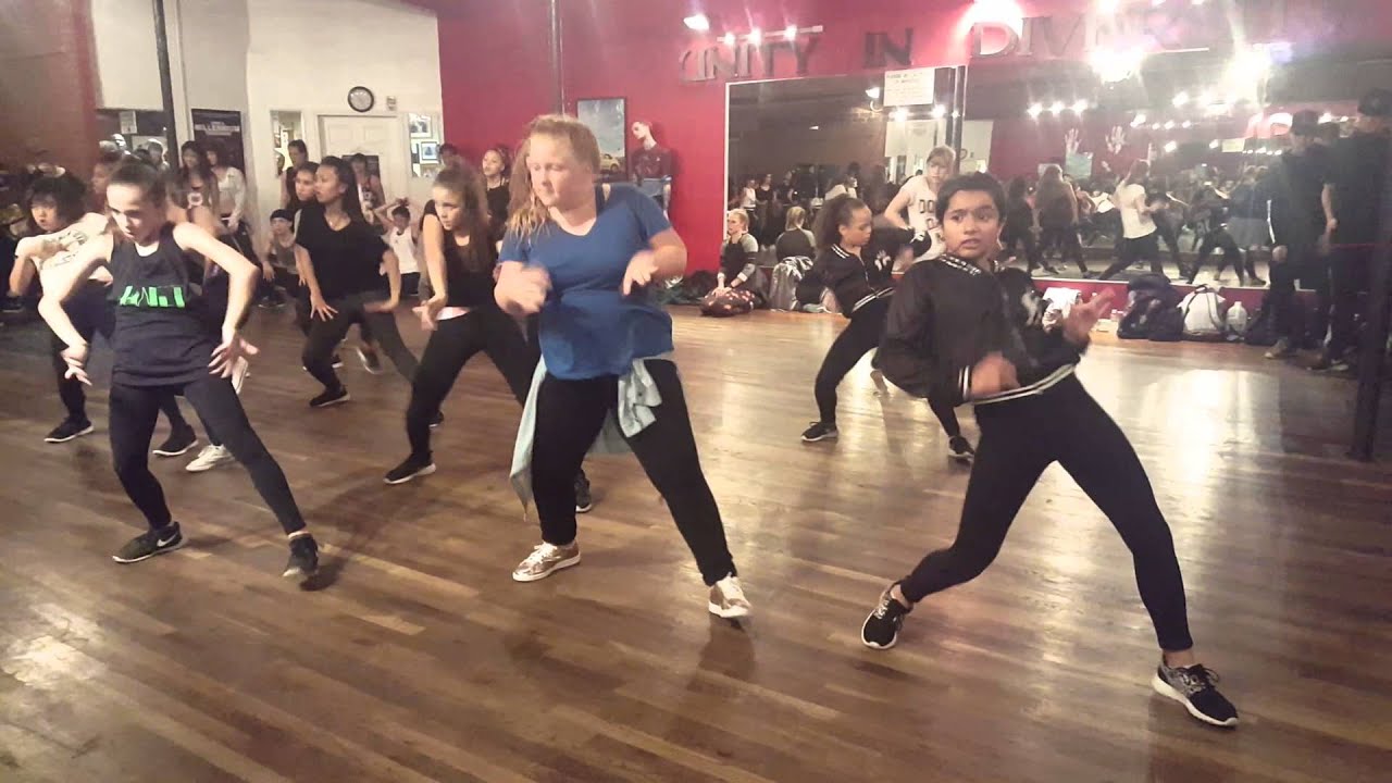 Amanda LaCount - Hip Hop with Tricia Miranda at Millennium 11-2-15 amanda peterson