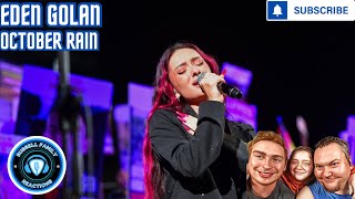 Eden Golan October Rain First Live Performance First Time Hearing