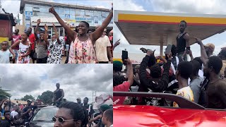 Black Sherif Storms Konongo After Artiste Of The Year Win, Causes Massive Traffic