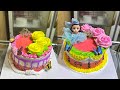 Cake Design - Most Beautiful Full Tutorial On Making Lovely Cake #CC008 #cake #cakedecorating #short