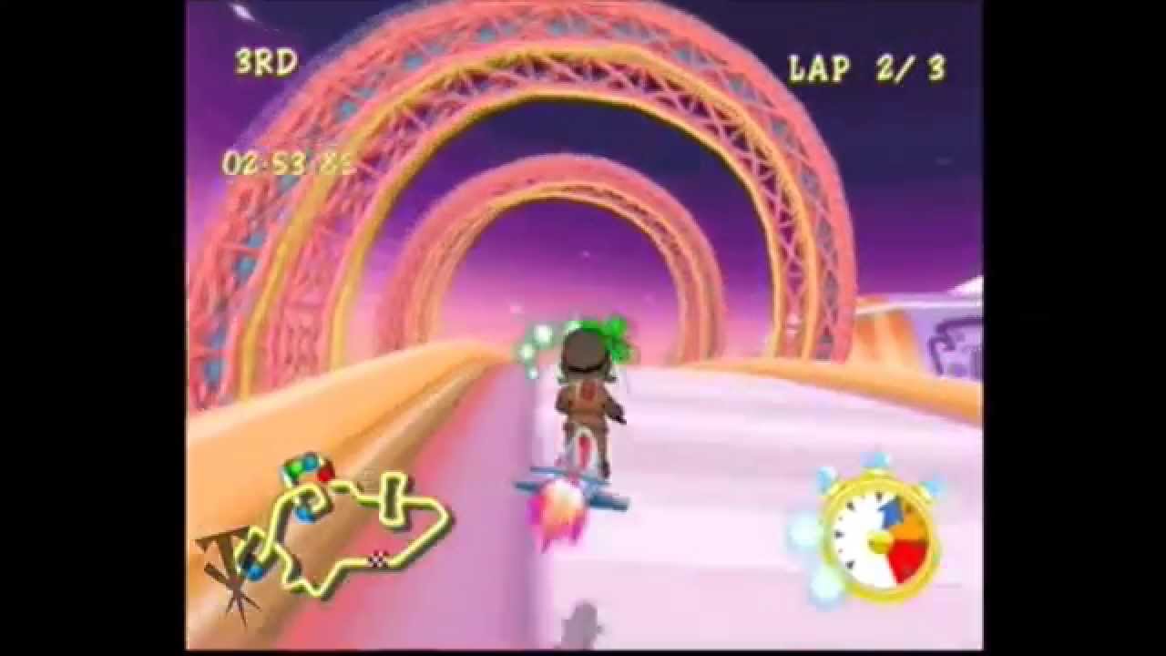 Looney Toons Space Race Gameplay Sega Dreamcast (galactorama park)