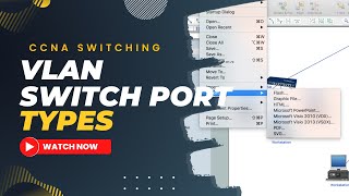 CCNA Training Day 17: Essential Concepts of Switches, VLANs, and Port Types #networkershome