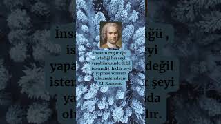 İnsanin özgürlüğü... #jeanjacquesrousseau #özgürlük #insan #felsefe #farkındalık #toplum #shorts