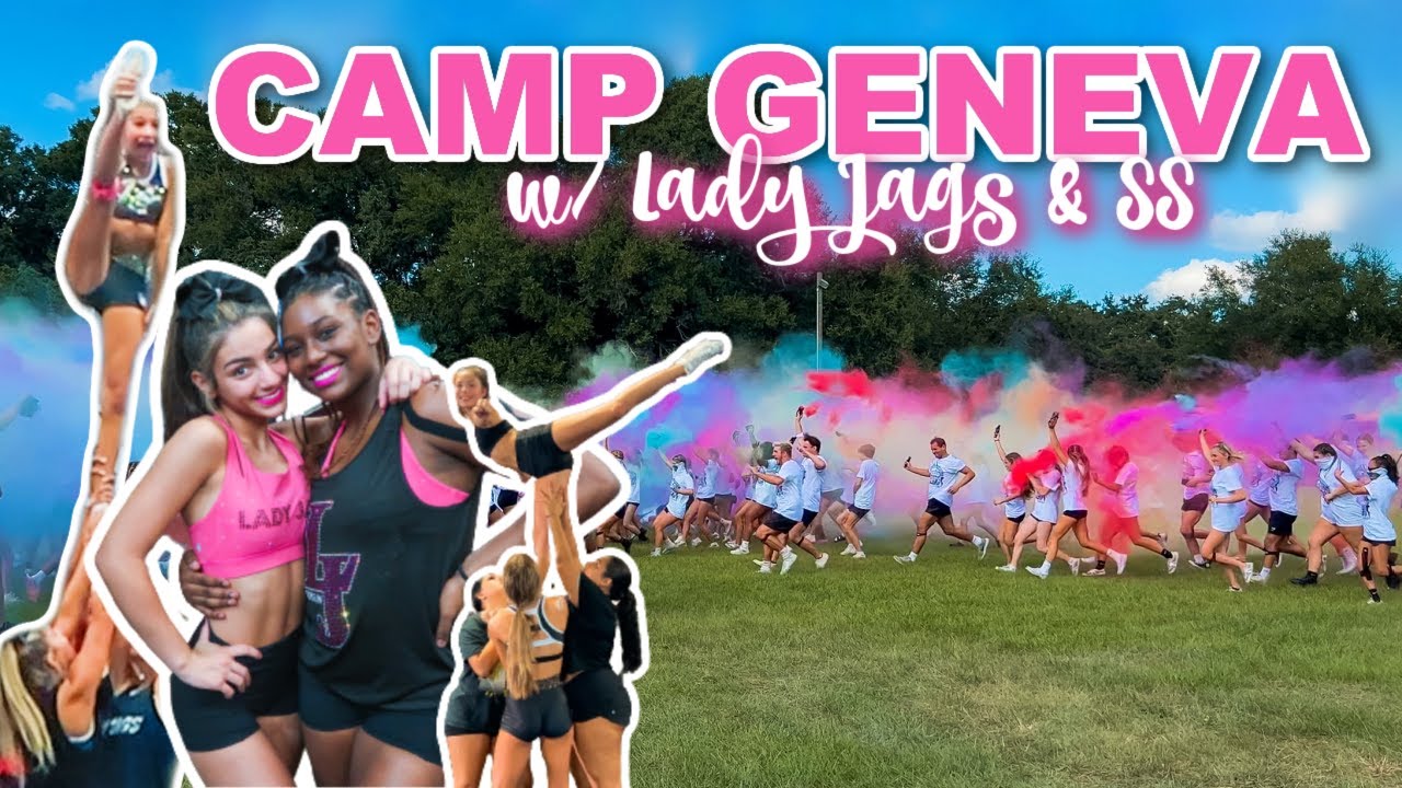 CAMP GENEVA 2022 cheer camp with Lady Jags & Senior Sass YouTube