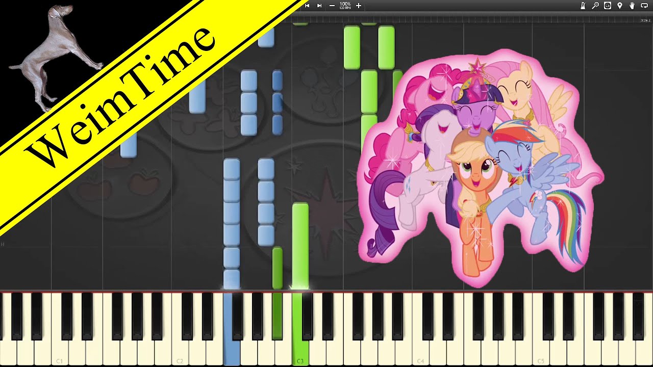 A True True Friend -- Synthesia HD