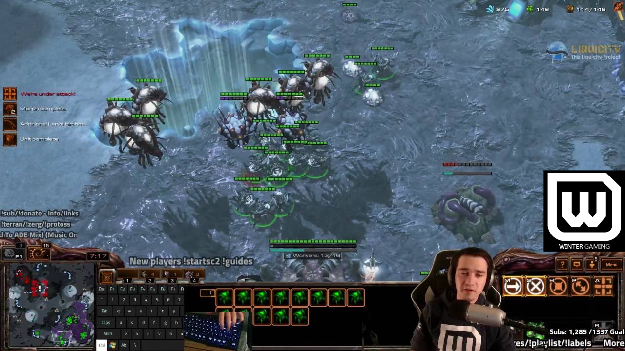 Learn to play Starcraft (Zerg) - Live Commentary/Tutorial Oct 11 16