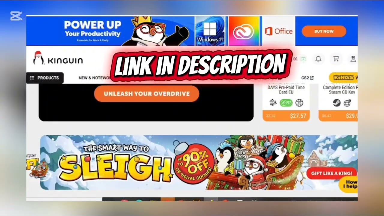 Kinguin Discount Code 2026 (February  100% working) Upto 86% Off + Extra 10% Off Kinguin Coupon Code