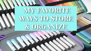 Details 🖋️HOW TO ORGANIZE PENS | Pen, highlighters, colored pencils organization ideas | Home Office Storage Update