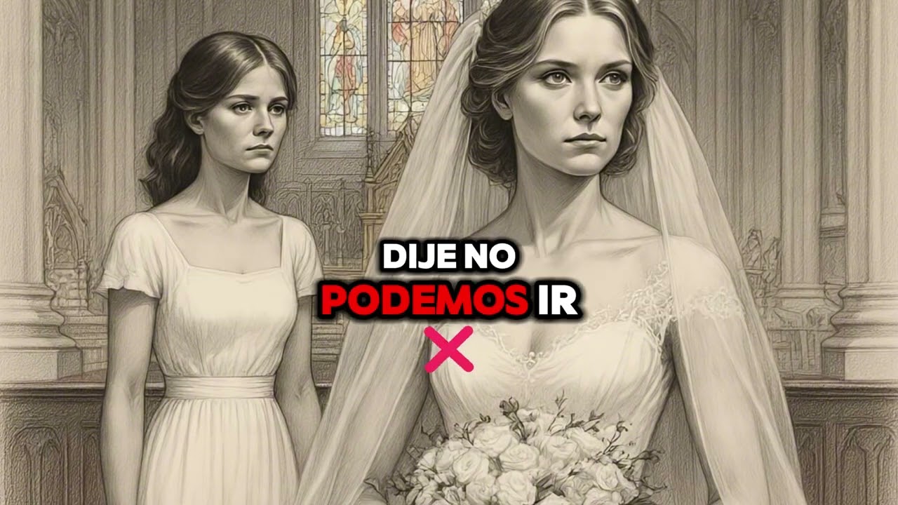 Mi hermana Vanessa apareció en mi boda usando un vestido blanco, no crema, no marfil, blanco puro..