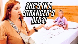 TRAVEL CHAOS! Late Boat, blown tire, & WRONG ROOM!